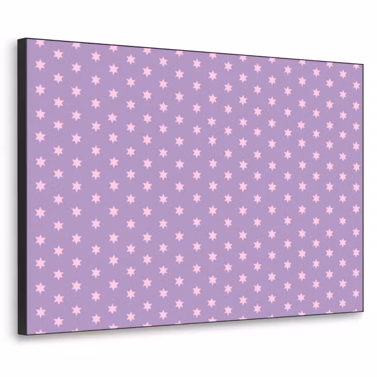 Art Frame - Paars - Roze - Sterren - Geometrisch - Patroon — 1