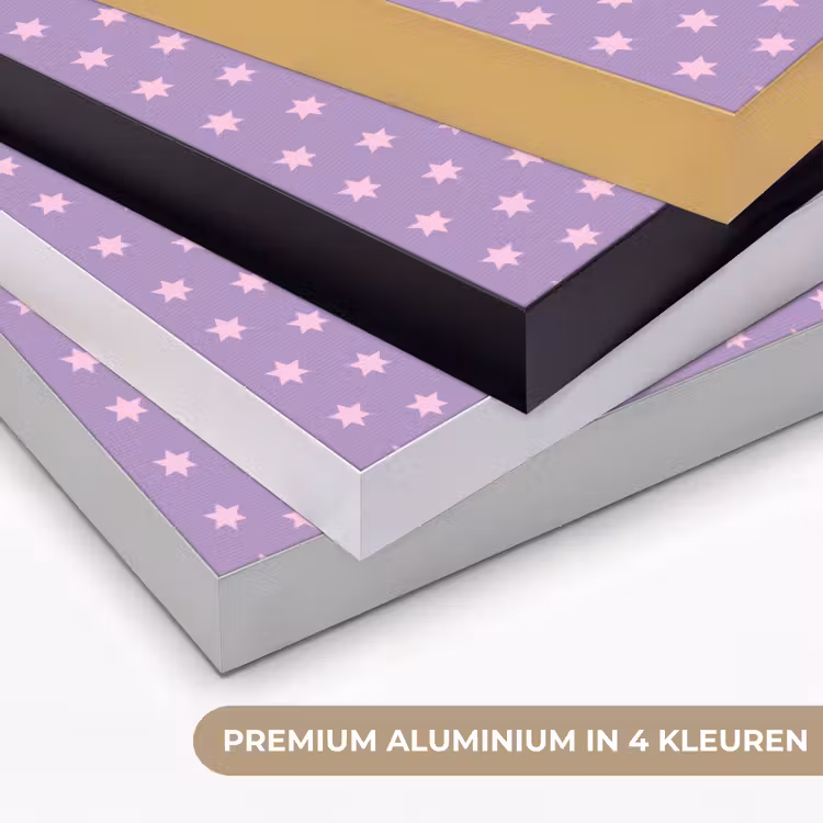 Art Frame - Paars - Roze - Sterren - Geometrisch - Patroon — 5
