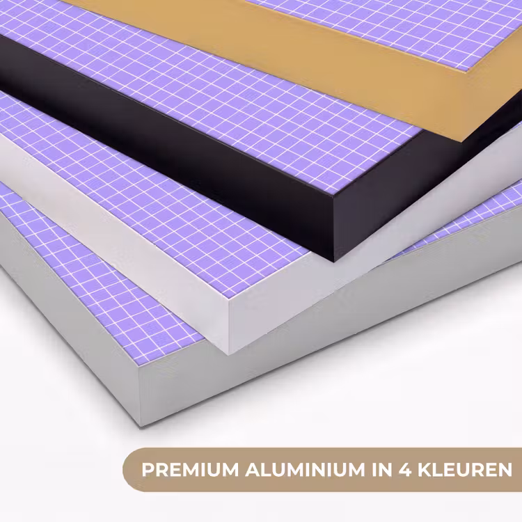 Art Frame - Paars - Geometrisch - Raster - Minimalistisch - Patroon — 5