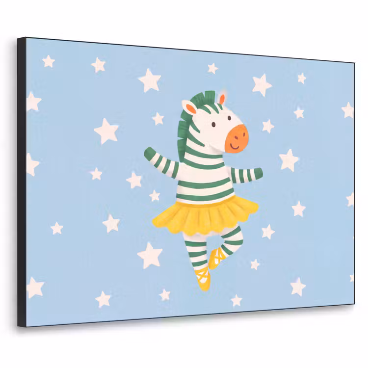 Art Frame - Dieren - Dans - Illustratie - Kinderkamer - Sterren — 1