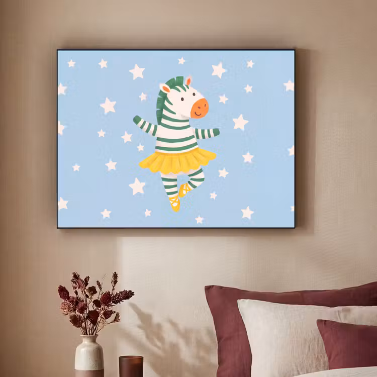 Art Frame - Dieren - Dans - Illustratie - Kinderkamer - Sterren — 2