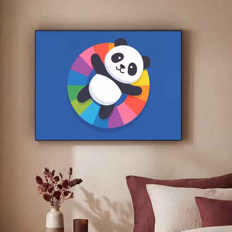 Art Frame - Dieren - Cartoon - Kleurrijk - Modern - Speels — 2