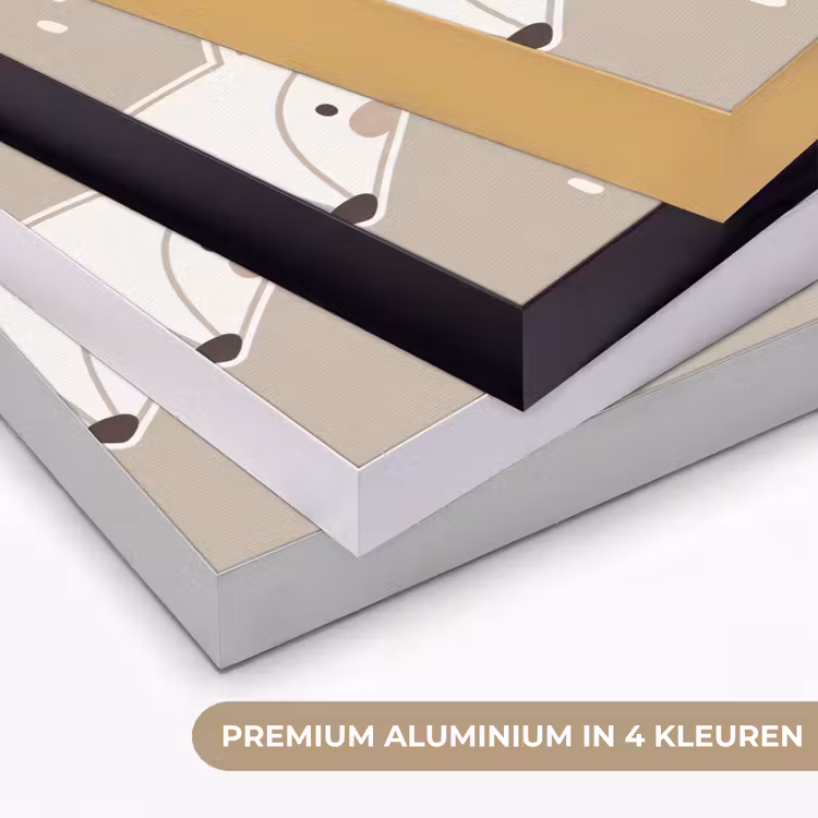Art Frame - Dieren - Patroon - Illustratie - Modern - Beige — 5