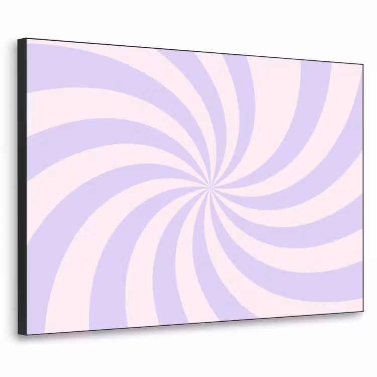 Art Frame - Patroon - Spiraal - Abstract - Modern - Paars-Roze — 1