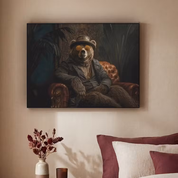 Art Frame - Beer - Bruin - Pak - Hoed — 2