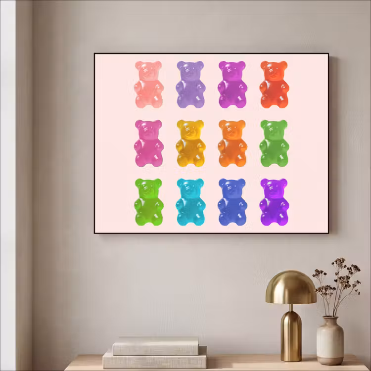 Art Frame - Beer - Kleurrijk - Snoep — 3