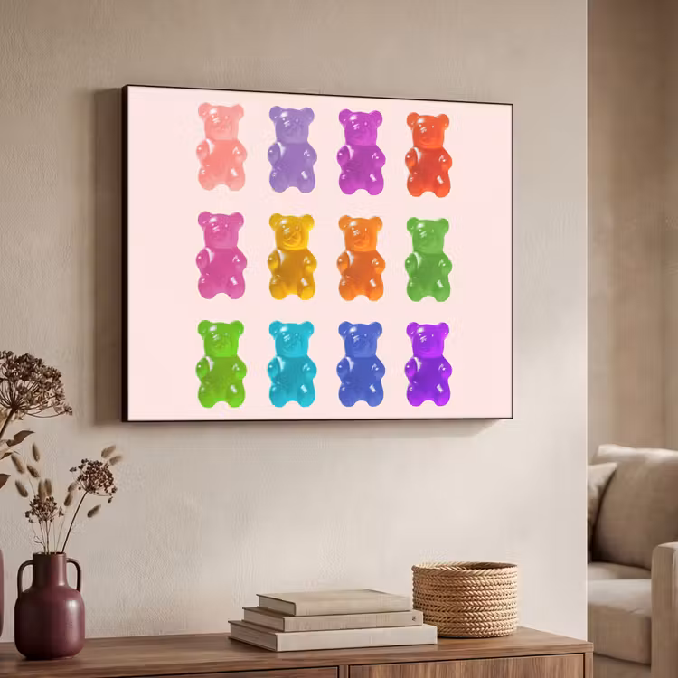 Art Frame - Beer - Kleurrijk - Snoep — 4