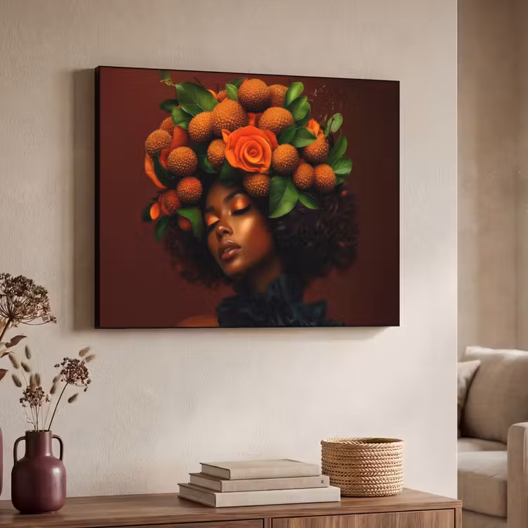 Art Frame - Vrouw - lychee - exotisch — 4