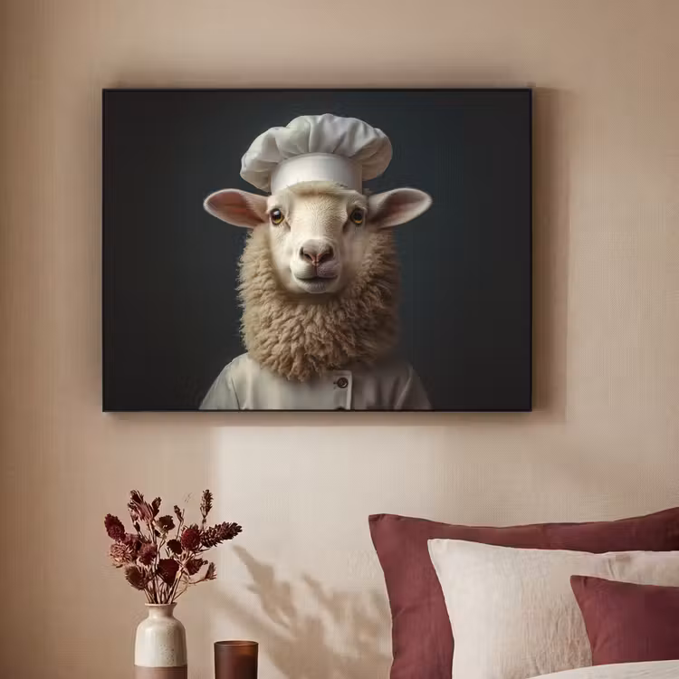 Art Frame - Schaap - Wol - Kok — 2