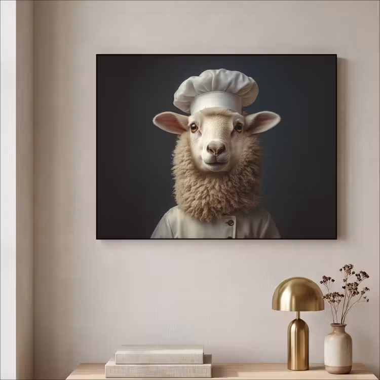 Art Frame - Schaap - Wol - Kok — 3