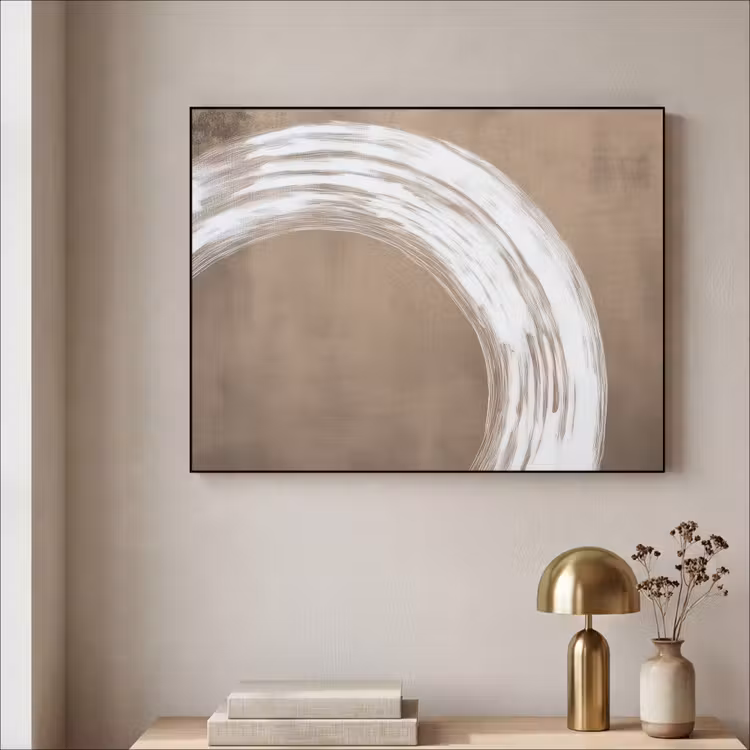 Art Frame - Verf - Bruin - Japandi — 3