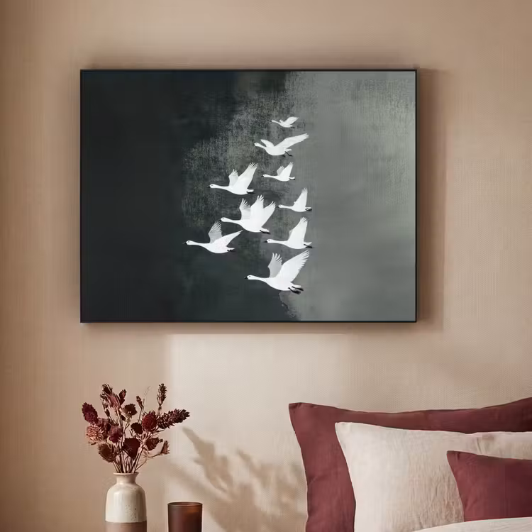 Art Frame - Vogel - Japandi - Groen — 2