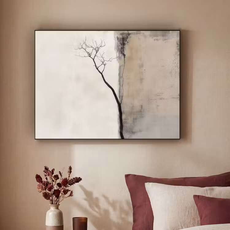 Art Frame - Wabi sabi - Plant - Beige — 2