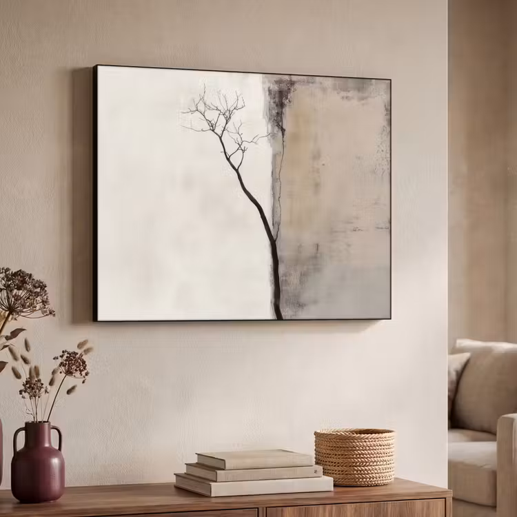 Art Frame - Wabi sabi - Plant - Beige — 4