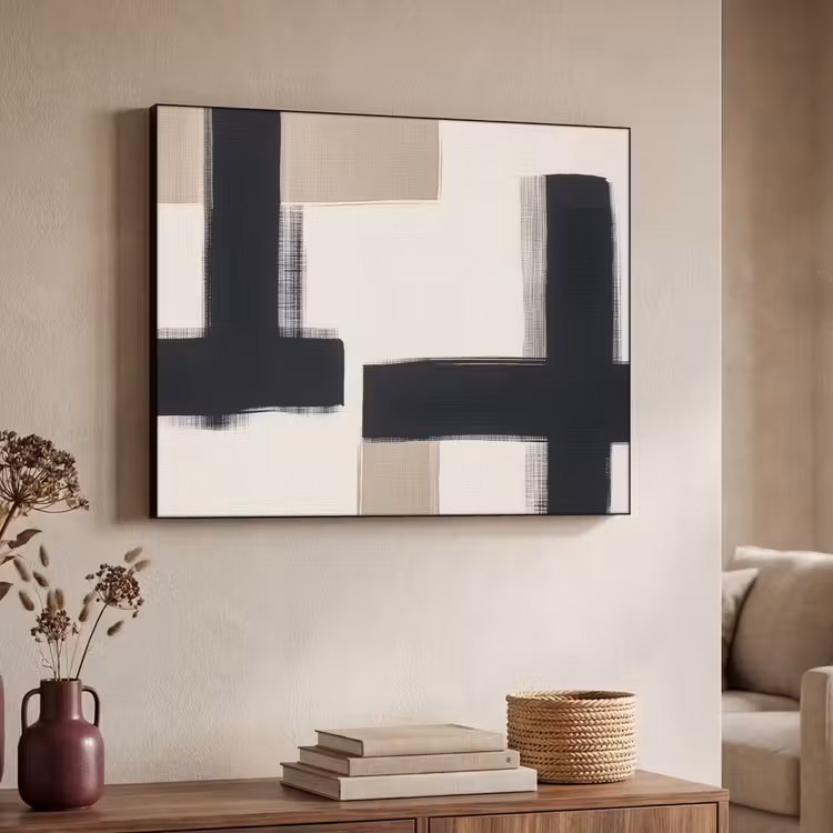 Art Frame - Zwart - Abstract - Japandi — 4