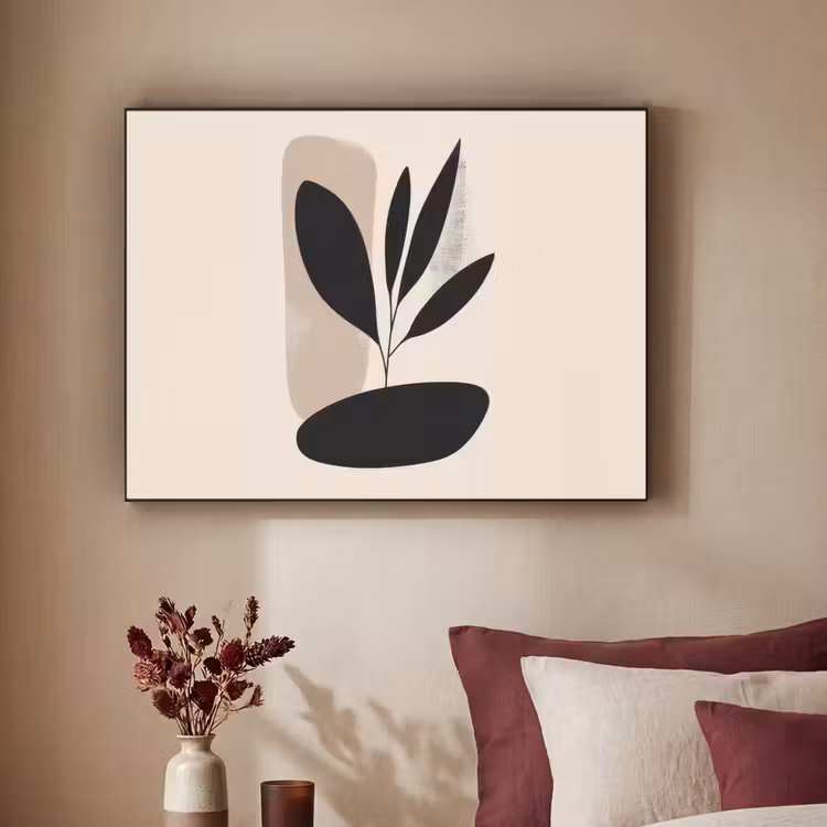 Art Frame - Plant - Beige - Japandi — 2