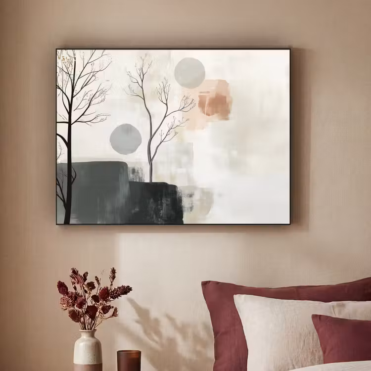 Art Frame - Wabi sabi - Beige - Plant — 2