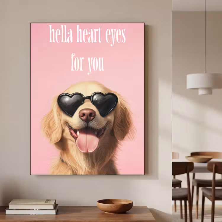 Art Frame - Zonnebril - Hartjes - Hond - Valentijn — 5