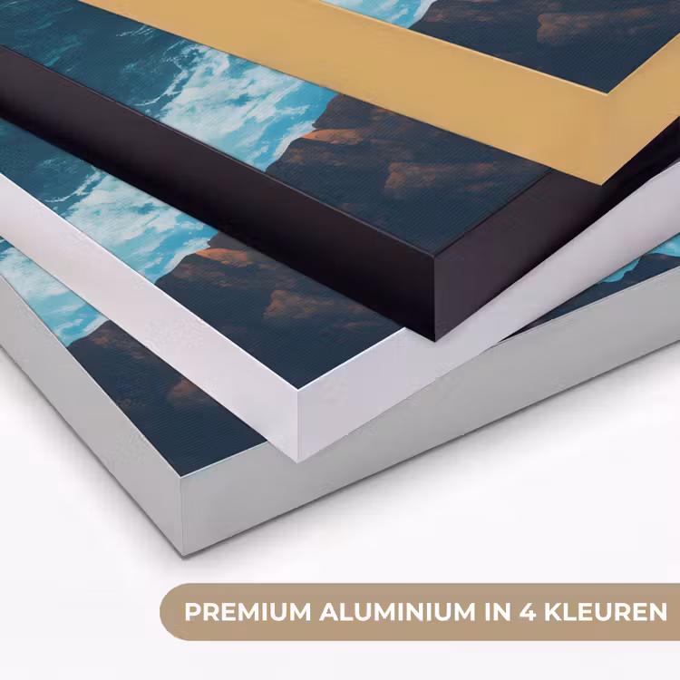 Art Frame - Vuurtoren - Rots - Zee - Golven — 5