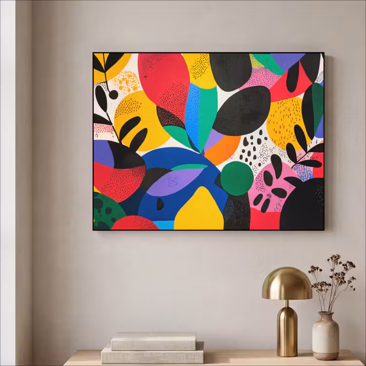 Art Frame - Vormen - Stippen - Kleurrijk — 3