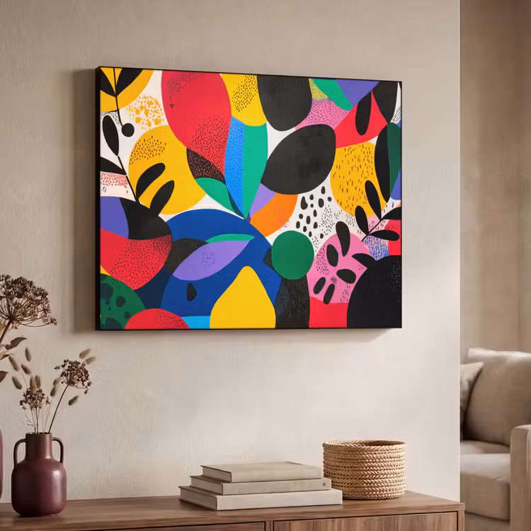 Art Frame - Vormen - Stippen - Kleurrijk — 4