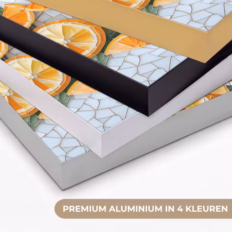 Art Frame - Schijfjes - Fruit - Oranje - Mozaïek — 5