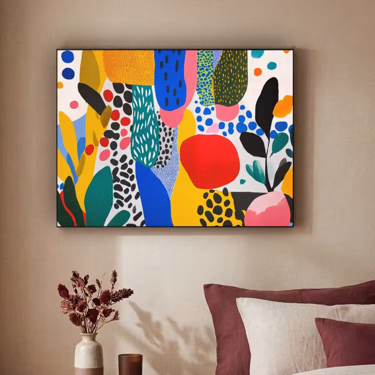 Art Frame - Stippen - Vormen - Modern - Kleuren — 2