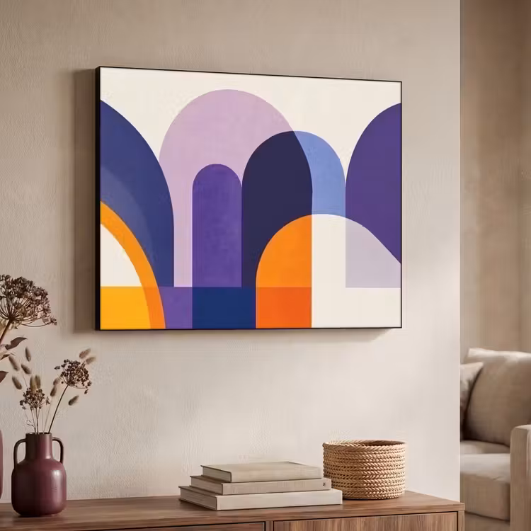 Art Frame - Vormen - Abstract - Grafisch - Oranje — 4