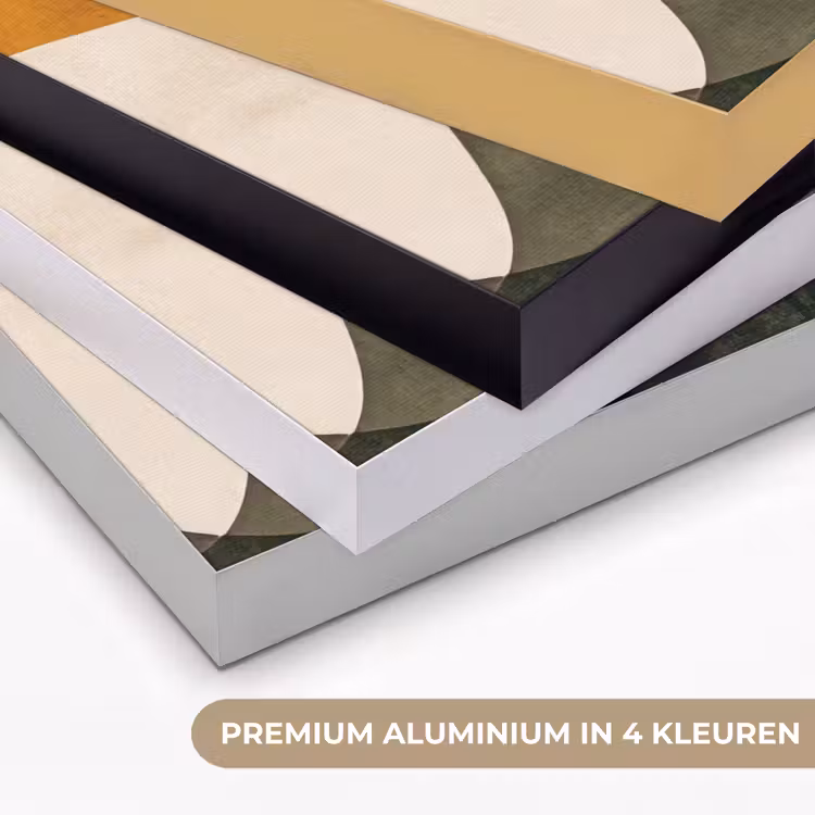 Art Frame - Vormen - Okergeel - Abstract — 5