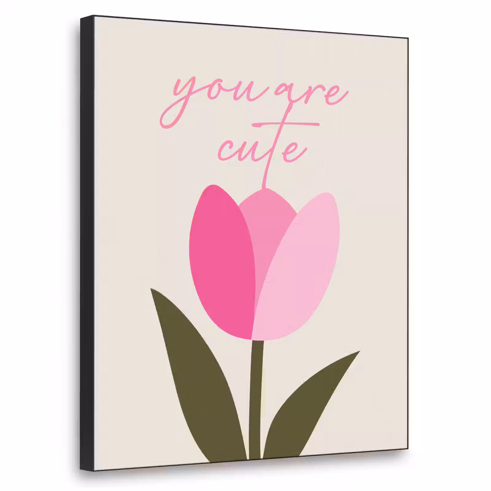Art Frame - Tulp - Roze - Valentijn - Bloem — 1