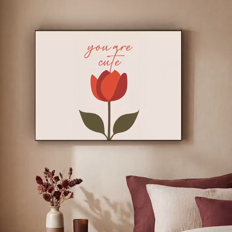 Art Frame - Roos - Rood - Bloem - Valentijn — 2