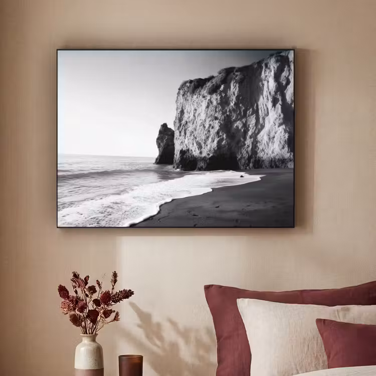 Art Frame - Strand - Klif - Golven - Voetstappen — 2