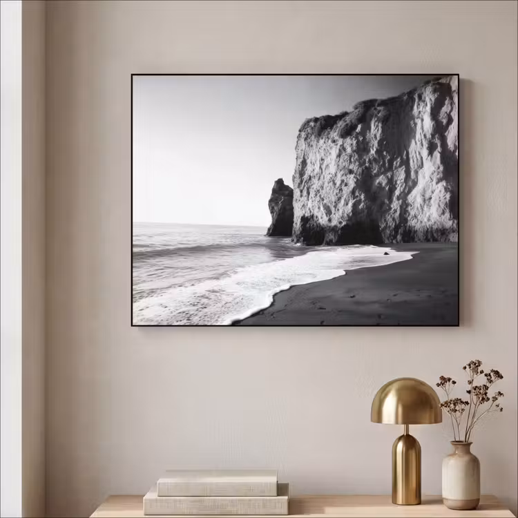 Art Frame - Strand - Klif - Golven - Voetstappen — 3