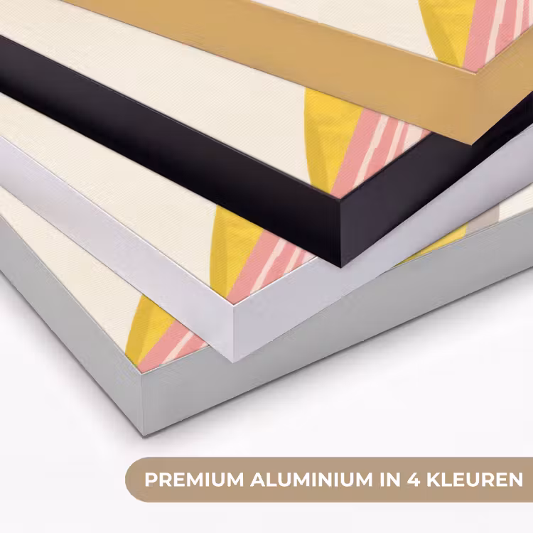 Art Frame - Vogel - Minimalistisch - Geel — 5