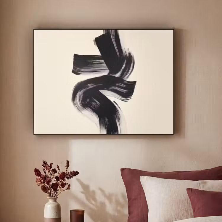 Art Frame - Strepen - Zwart - Abstract — 2