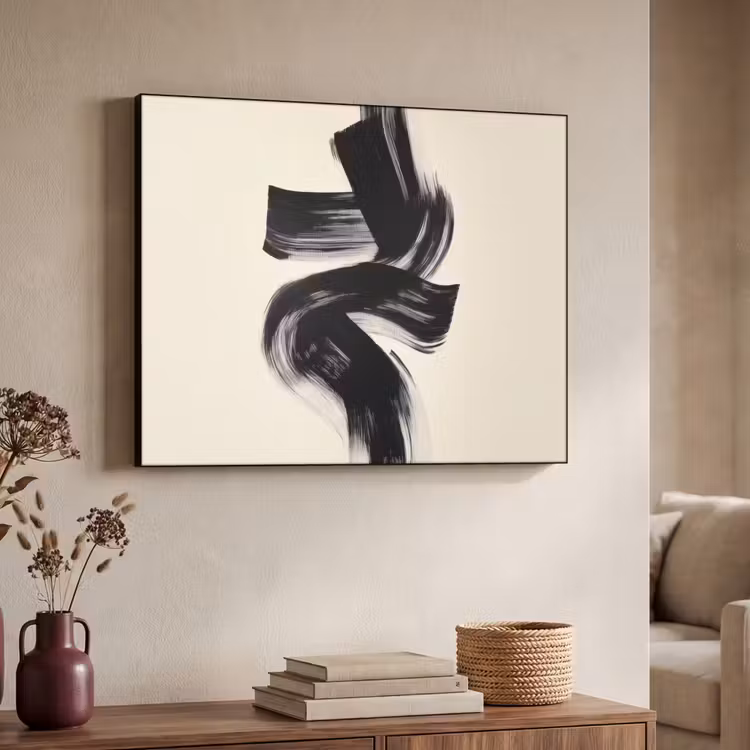 Art Frame - Strepen - Zwart - Abstract — 4