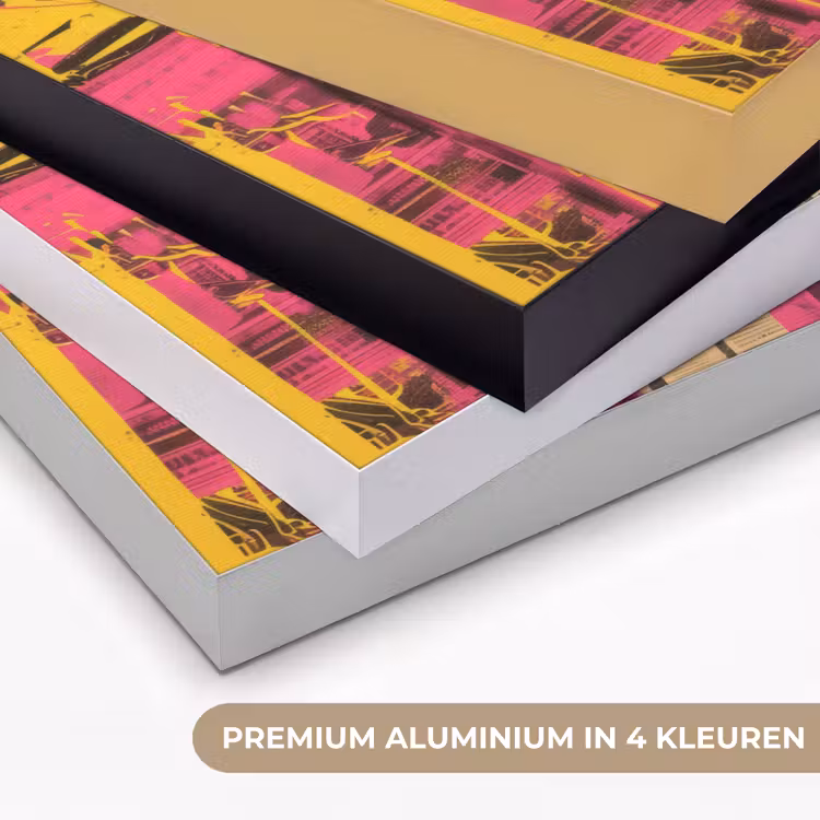 Art Frame - Vrouw - Verfstrepen - Gekleurd — 5