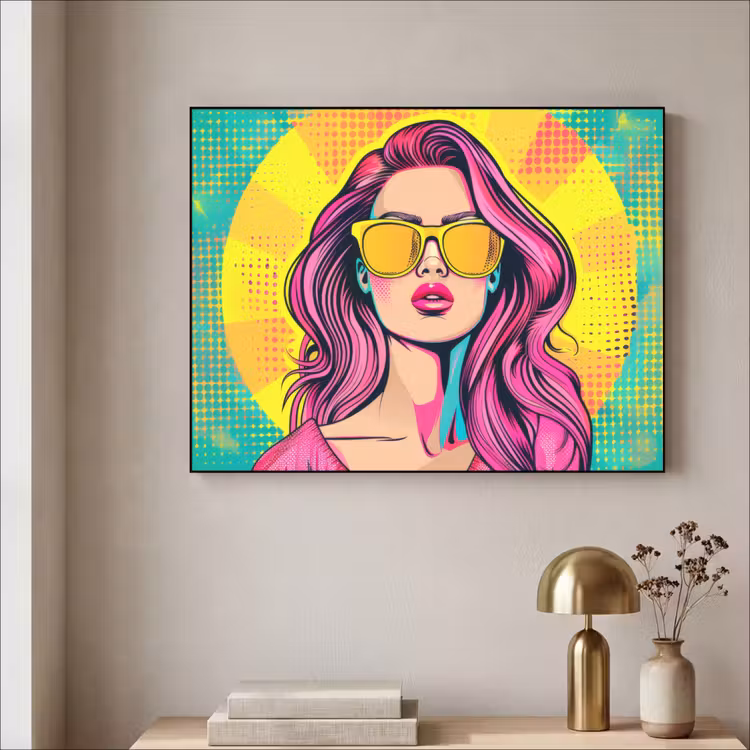 Art Frame - Zonnebril - Vrouw - Zonnig - Geel — 3