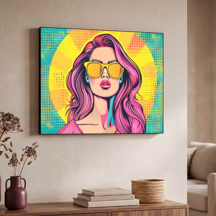 Art Frame - Zonnebril - Vrouw - Zonnig - Geel — 4