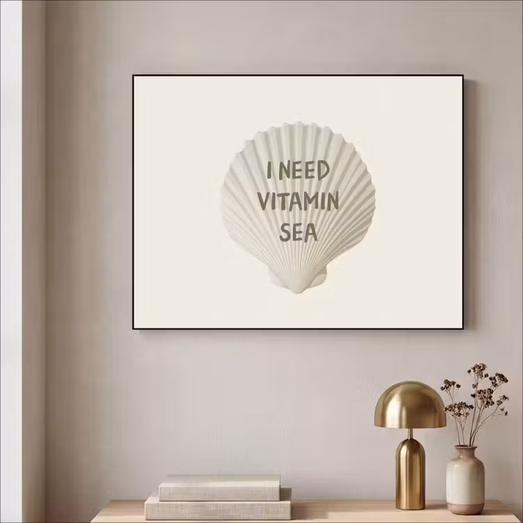 Art Frame - Schelp - Quote - Groen — 3