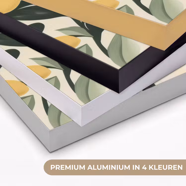 Art Frame - Vrouw - Mand - Citroenen - Bladeren — 5
