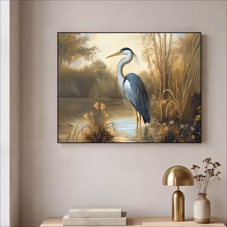 Art Frame - Reiger - Water - Planten — 3