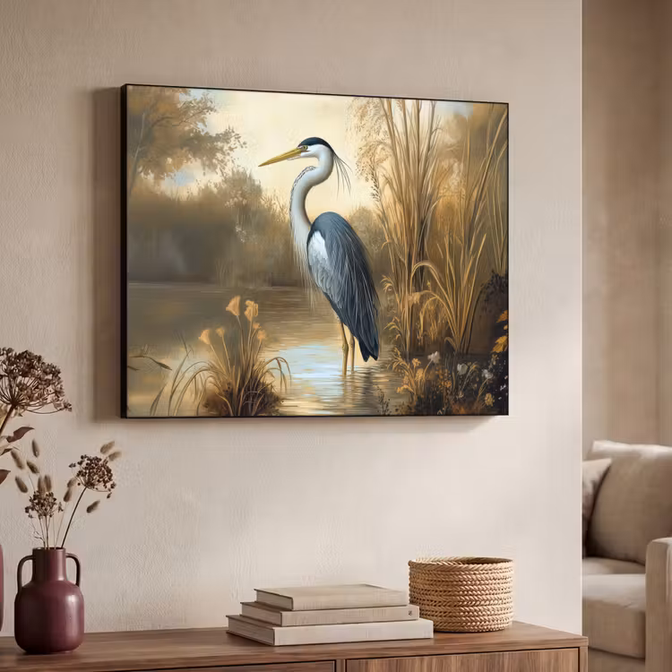 Art Frame - Reiger - Water - Planten — 4