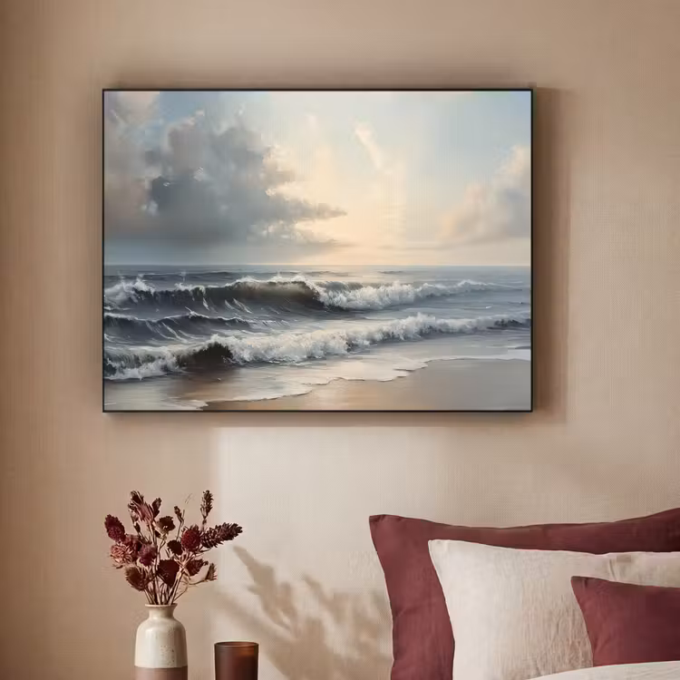 Art Frame - Strand - Zee - Zonsondergang — 2