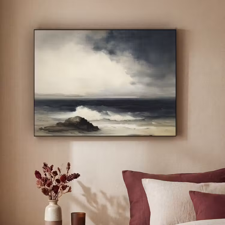 Art Frame - Zee - Rotsen - Storm — 2