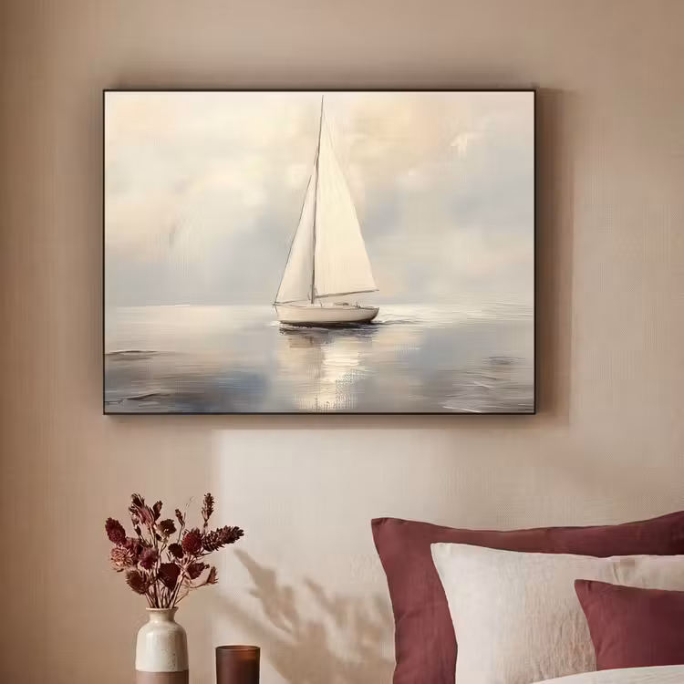 Art Frame - Zeilschip - Zee - Bewolkt — 2