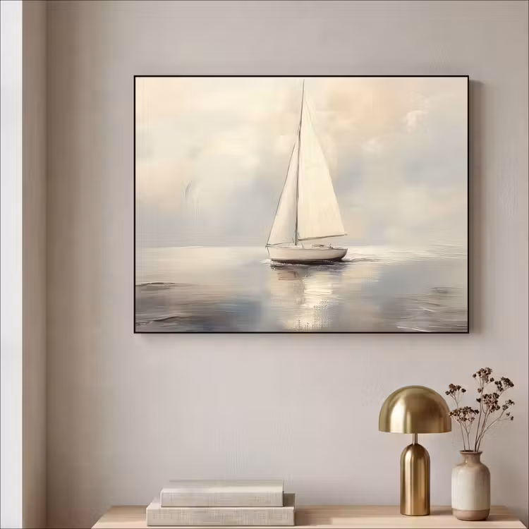 Art Frame - Zeilschip - Zee - Bewolkt — 3