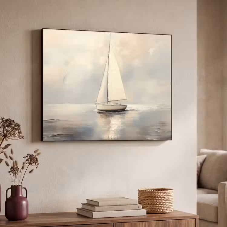 Art Frame - Zeilschip - Zee - Bewolkt — 4
