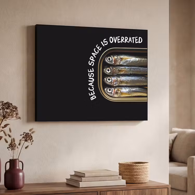 Art Frame - Sardines - Tekst - Vis - Blik — 4
