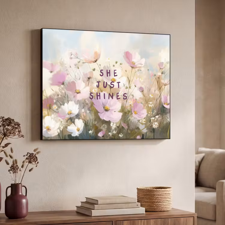 Art Frame - Quote - Bloemen - Schilderachtig — 4